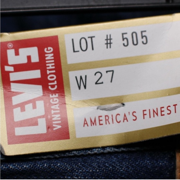 NWT Levi's Summer of Love 1967 505 Selvage Jeans Size 27 - Picture 4 of 16